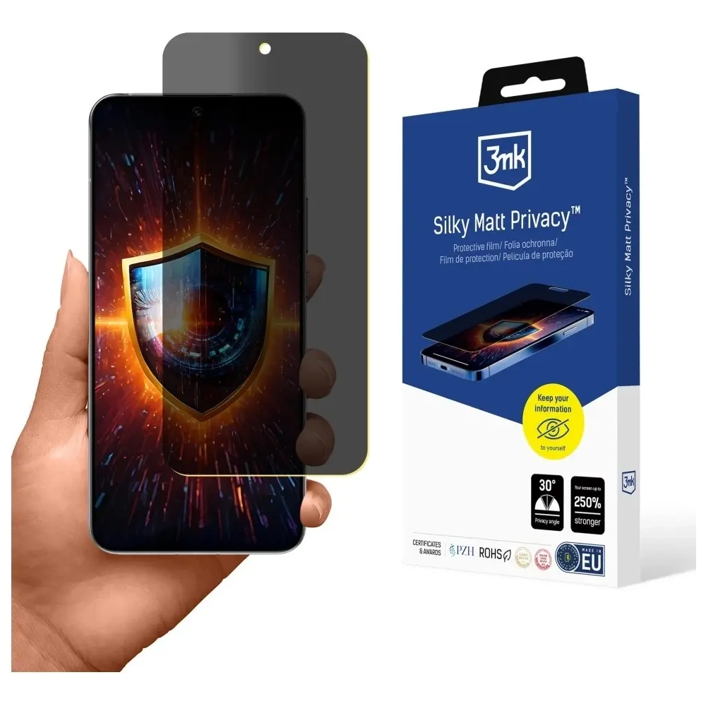Folia prywatyzująca 3MK Silky Matt Privacy do Oppo Reno 14 Pro