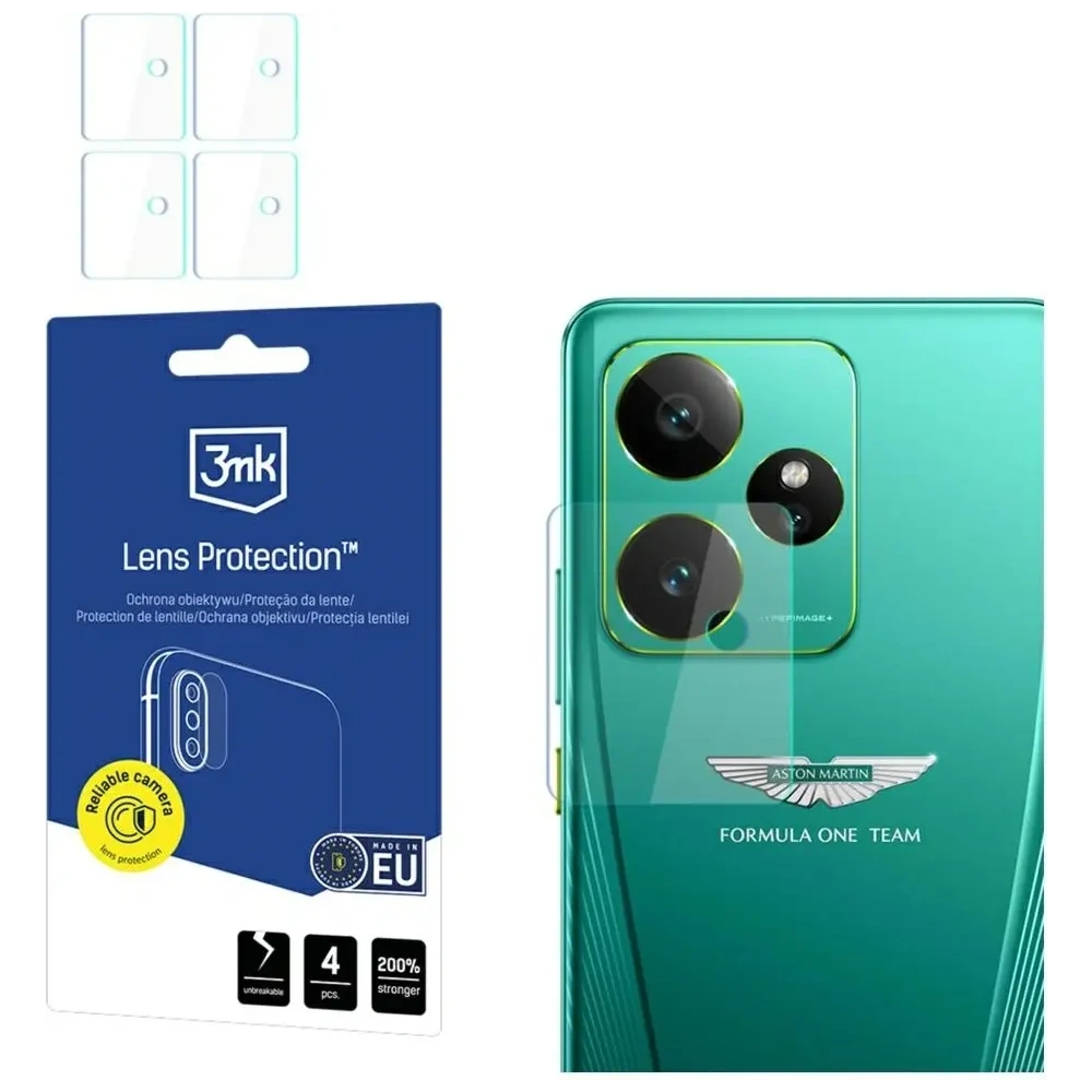 Ochrona na obiektyw aparatu 3MK Lens Protection do Realme GT 7 [4 PACK]