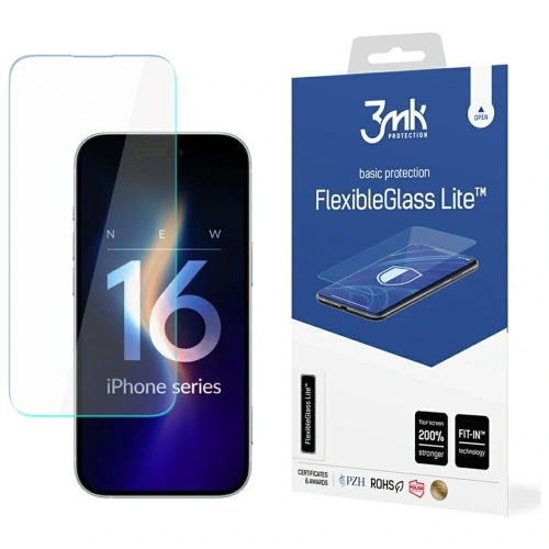 Kup 3MK FlexibleGlass Lite Apple iPhone 16 Pro Max - 3MK16766 - {ean13} - Sklep Home Screen
