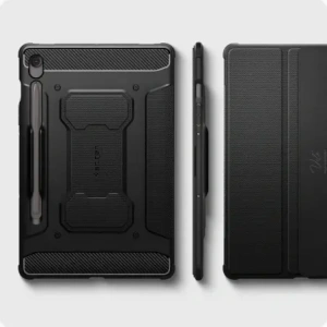 Spigen Rugged Armor Pro Samsung Galaxy Tab S9 11.0 / S10 FE 10.9 X710 / X716b / X520 / X526 Černá