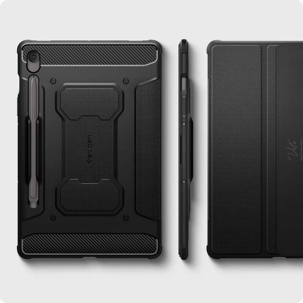 Etui Spigen Rugged Armor Pro Samsung Galaxy Tab S9 11.0 / S10 FE 10.9 X710 / X716b / X520 / X526 Black