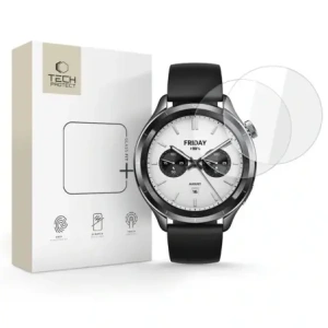 Tech-Protect Glass Fit+ Xiaomi Watch S4 Klar [2 PACK]