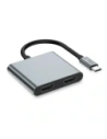 Kup Tech-Protect HB08 HUB 4in1 USB-C, USB-A 2.0, 2xHDMI 4K 60Hz Space Grey - THP4275 - {ean13} - Sklep Home Screen
