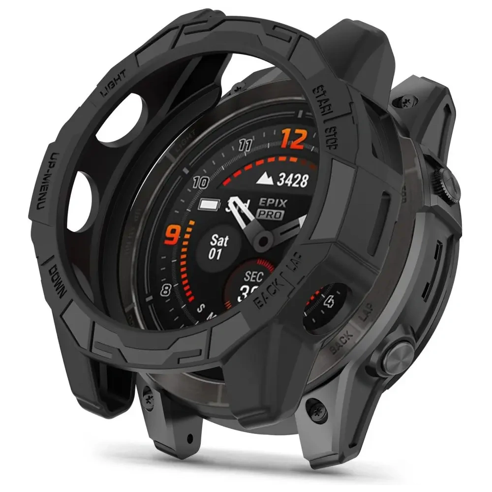 Etui Tech-Protect Defense Air Garmin Fenix 7 / 7 Pro Black