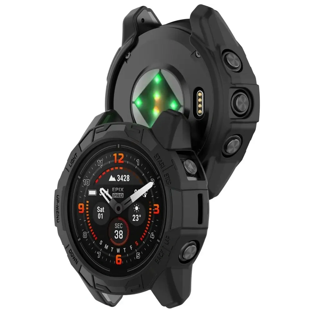 Etui Tech-Protect Defense Air Garmin Fenix 7 / 7 Pro Black