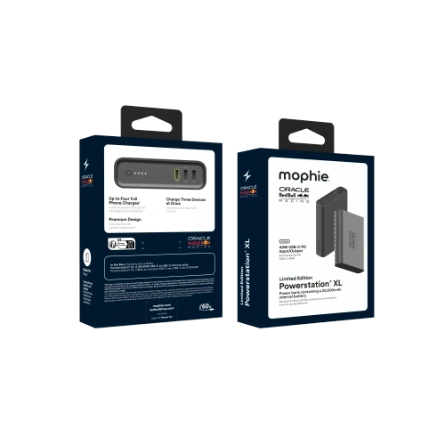 Mophie Powerstation Pro 20K Red Bull Racing 20000mAh Powerbank + USB-C / USB-C Kabel 20cm