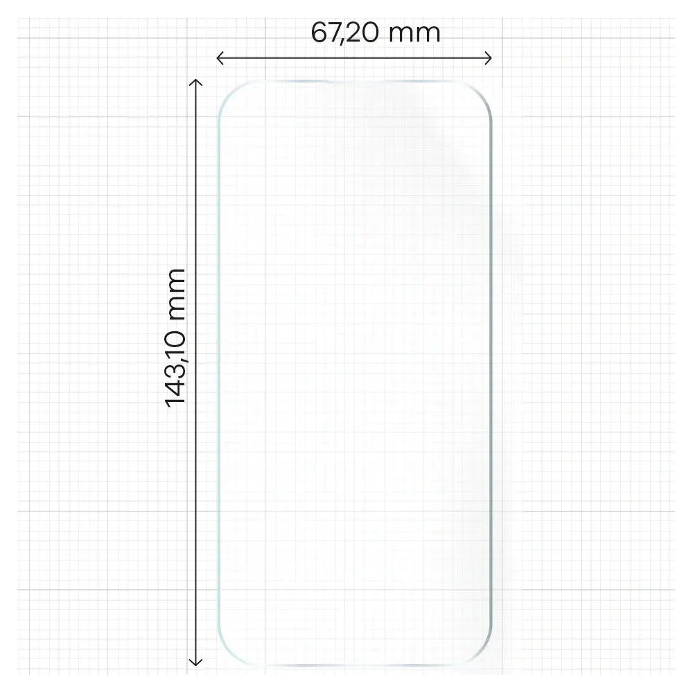 Folia hydrożelowa na ekran Bizon Glass Hydrogel Front do Apple iPhone 15 / 15 Pro / 16  [2 PACK]