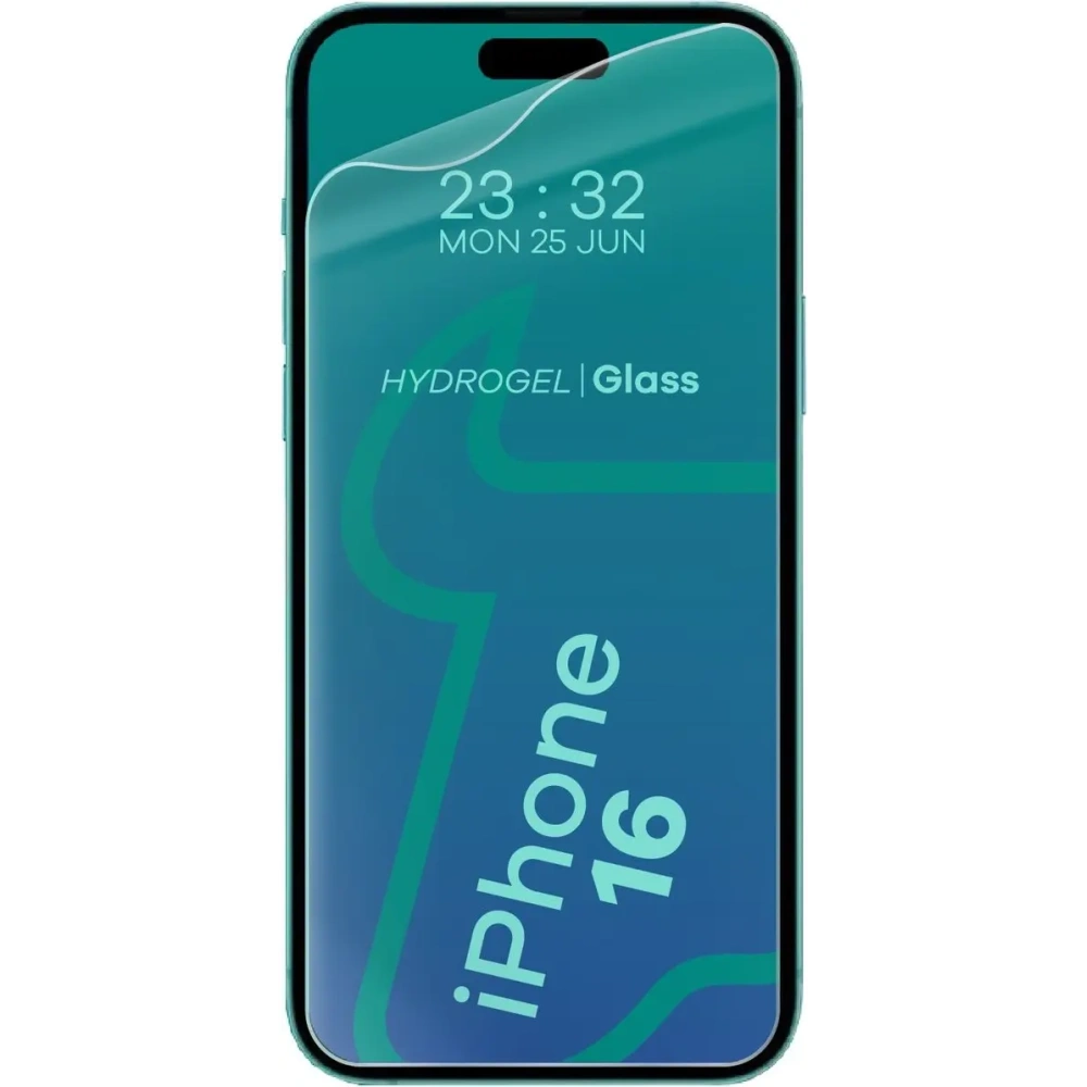 Folia hydrożelowa na ekran Bizon Glass Hydrogel Front do Apple iPhone 15 / 15 Pro / 16  [2 PACK]