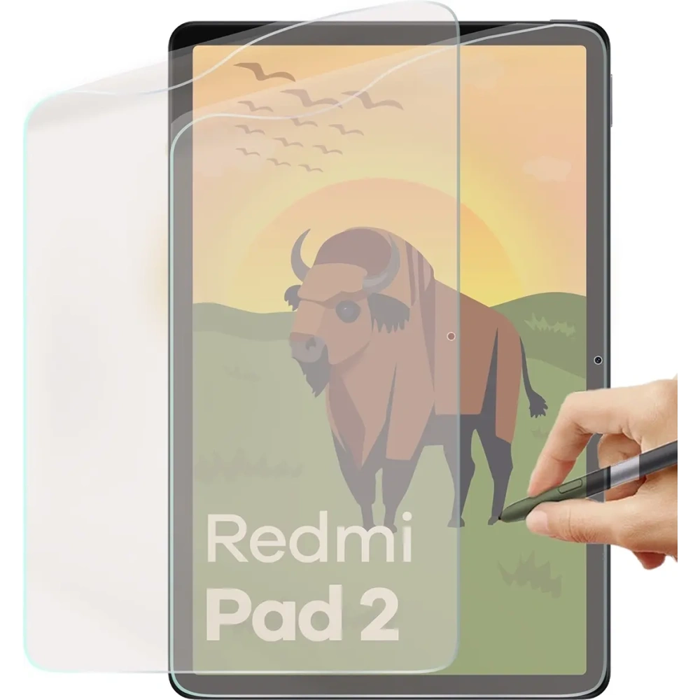 Folia matowa Bizon Glass Tab Film Sun do Xiaomi Redmi Pad 2 [2 PACK]