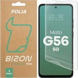 Bizon Glas Hydrogel Front Motorola Moto G56 5G [2 PACK]