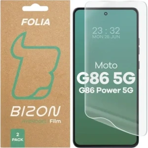 Bizon Glass Hydrogel Front Motorola Moto G86 5G / G86 Power 5G [2 PACK]