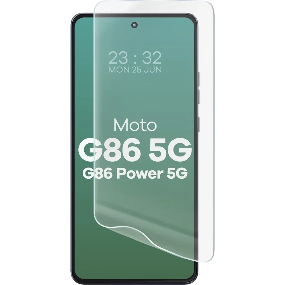 Folia hydrożelowa na ekran Bizon Glass Hydrogel Front do Motorola Moto G86 5G / G86 Power 5G [2 PACK]