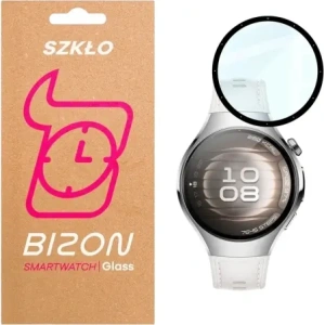 Bizon Glas Uhr Edge Hybrid Huawei Watch 5 42mm schwarz