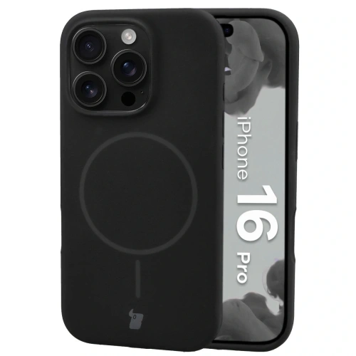 Bizon Soft Case Magnetic Apple iPhone 16 Pro fekete