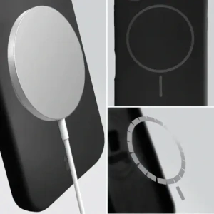 Bizon Soft Case Magnetic Apple iPhone 16 Pro schwarz