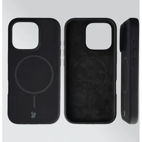 Bizon Soft Case Magnetic Apple iPhone 16 Pro schwarz