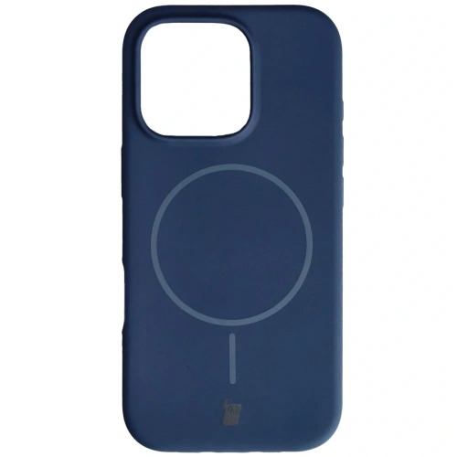Bizon Soft Case Magnetic Apple iPhone 16 Pro sötétkék
