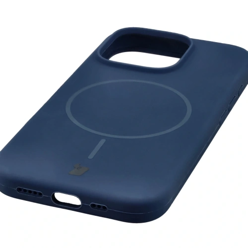 Bizon Soft Case Magnetic Apple iPhone 16 Pro sötétkék