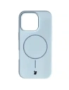 Bizon Soft Case Magnetisch für Apple iPhone 16 Pro blau