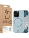 Bizon Soft Case Magnetisch für Apple iPhone 16 Pro blau