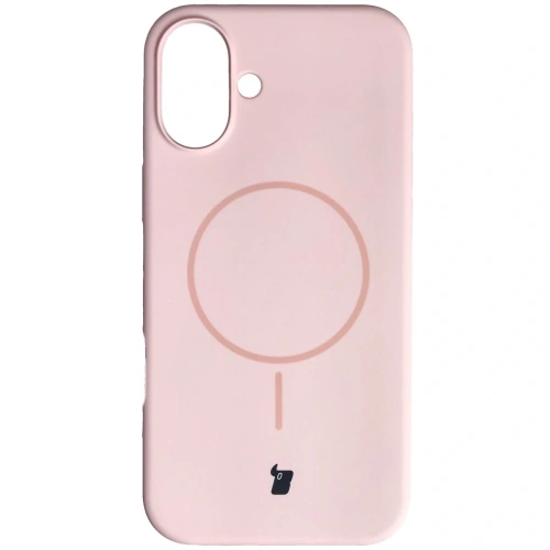 Bizon Soft Case Magnetic Apple iPhone 16 Plus világos rózsaszín