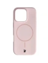 Bizon Soft Case Magnetic Apple iPhone 16 Pro světle růžový