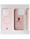 Bizon Soft Case Magnetisch für Apple iPhone 16 Pro hellrosa