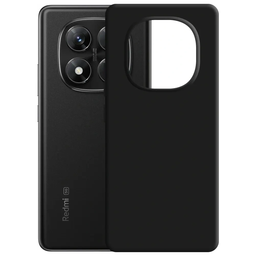 Etui 3MK Matt Case Pro do Redmi Note 14 Pro 5G / Poco X7 5G czarny