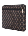 Torba Guess Sleeve 14" Peony Pocket Triangle czarny
