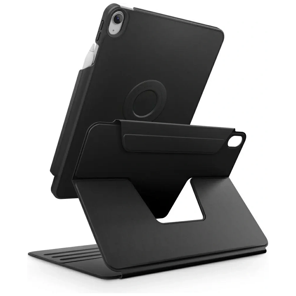 Etui UNIQ Rovus Snapmount Magnetic 360 Rotating Detachable do Apple iPad 10.9" 2022 / 11" 2025 czarny
