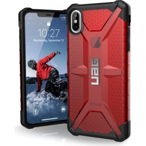 Kup Etui UAG Urban Armor Gear Plasma Apple iPhone XS Max (czerwone przezroczyste) - UAG239REDCL - {ean13} - Sklep Home Screen