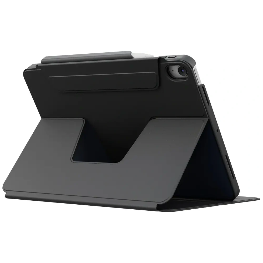 Etui UNIQ Rovus Snapmount Magnetic 360 Rotating Detachable do Apple iPad Air 11" 2024/2025 / iPad Air 10.9" 2020/2022 czarny