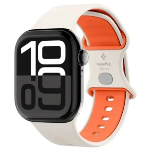 Kup Spigen Nano Pop Apple Watch 6/7/8/9/10/SE 40/41/42mm Portocaliu Bej - SPN16801 - {ean13} - Sklep Home Screen