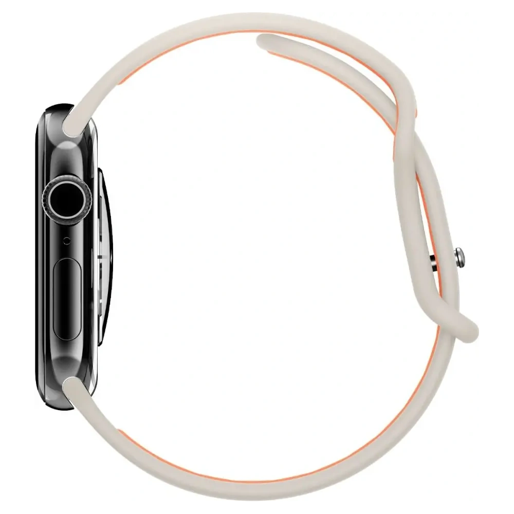 Pasek Spigen Nano Pop Apple Watch 6/7/8/9/10/SE 40/41/42mm Orange Beige