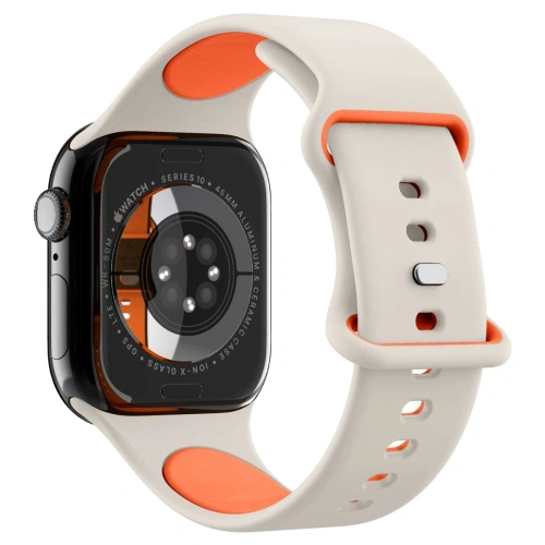 Kup Spigen Nano Pop Apple Watch 6/7/8/9/10/SE / Ultra 1/2 44/45/46/49mm Oranžová Béžová - SPN16802 - {ean13} - Sklep Home Screen