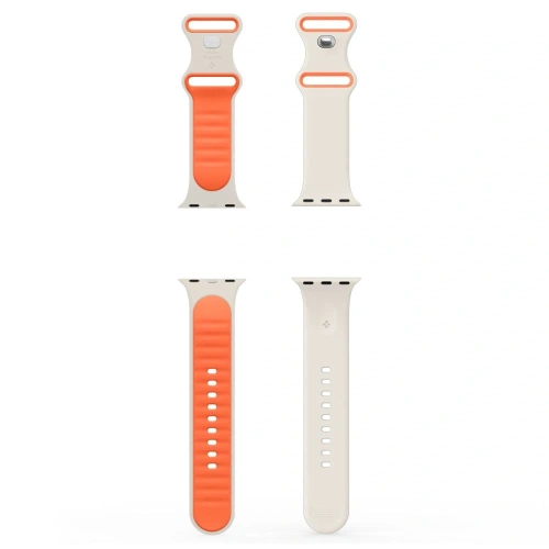 Kup Spigen Nano Pop Apple Watch 6/7/8/9/10/SE / Ultra 1/2 44/45/46/49mm Oranžová Béžová - SPN16802 - {ean13} - Sklep Home Screen