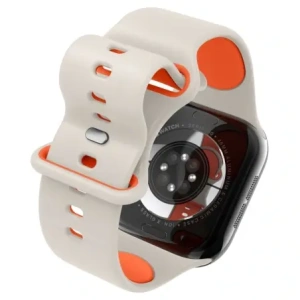 Spigen Nano Pop Apple Watch 6/7/8/9/10/SE / Ultra 1/2 44/45/46/49mm Oranžová Béžová