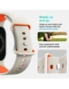Kup Spigen Nano Pop Apple Watch 6/7/8/9/10/SE / Ultra 1/2 44/45/46/49mm Oranžová Béžová - SPN16802 - {ean13} - Sklep Home Screen