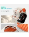 Kup Spigen Nano Pop Apple Watch 6/7/8/9/10/SE / Ultra 1/2 44/45/46/49mm Oranžová Béžová - SPN16802 - {ean13} - Sklep Home Screen