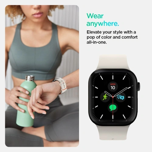 Kup Spigen Nano Pop Apple Watch 6/7/8/9/10/SE / Ultra 1/2 44/45/46/49mm Oranžová Béžová - SPN16802 - {ean13} - Sklep Home Screen