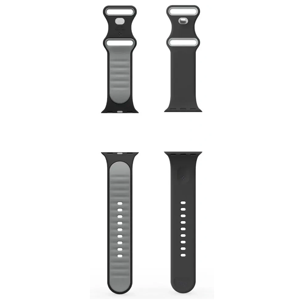 Pasek Spigen Nano Pop Apple Watch 6/7/8/9/10/SE / Ultra 1/2 44/45/46/49mm Black Sesame