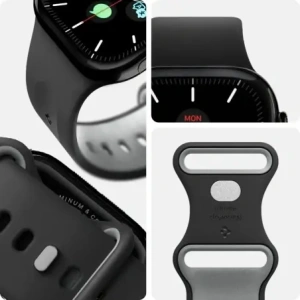 Buy Spigen Nano Pop Apple Watch 6/7/8/9/10/SE / Ultra 1/2 44/45/46/49mm Black Sesame - SPN16803 - {ean13} - Home Screen Store Europe