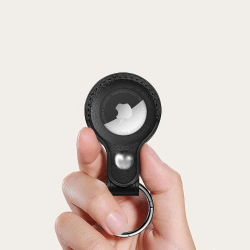 Tech-Protect NaturalFit Apple AirTag 1 / 2 Fekete