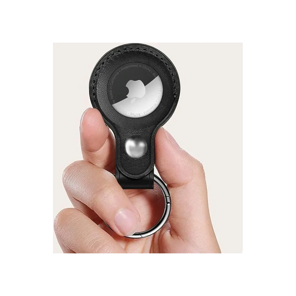 Etui Tech-Protect NaturalFit Apple AirTag 1 / 2 Black