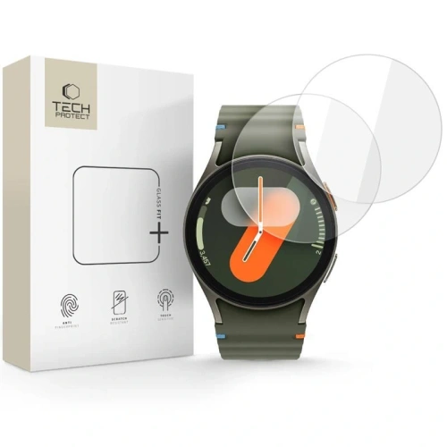 Tech-Protect Glass Fit+ Samsung Galaxy Watch 4/5/6/7/FE 40mm Clar [2 PACHET]
