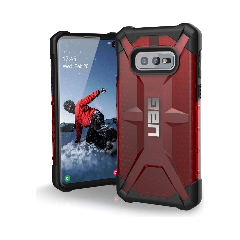 Etui UAG Urban Armor Gear Plasma Samsung Galaxy S10e (czerwone przezroczyste)