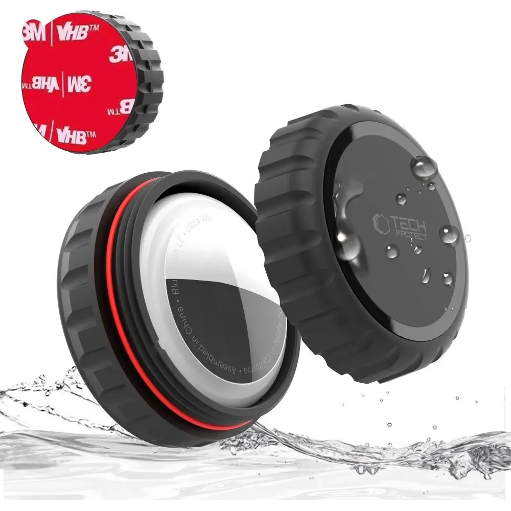 Etui Tech-Protect 3m Pouch Apple AirTag 1 / 2 Black