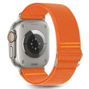 Kup Tech-Protect Nylon Slip Apple Watch 6/7/8/9/10/SE / Ultra 1 / 2 44/45/46/49mm Portocalie - THP4291 - {ean13} - Sklep Home Screen