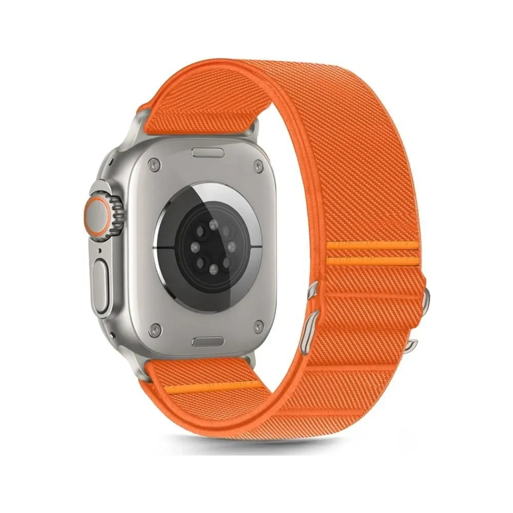 Pasek Tech-Protect Nylon Slip Apple Watch 6/7/8/9/10/SE / Ultra 1 / 2 44/45/46/49mm Orange