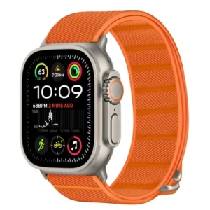 Buy Tech-Protect Nylon Slip Apple Watch 6/7/8/9/10/SE / Ultra 1 / 2 44/45/46/49mm Orange - THP4291 - {ean13} - Home Screen Store Europe